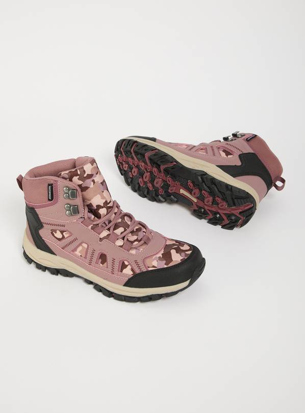 Women's Family Lilac Camo Waterproof Hiker Boots - 8